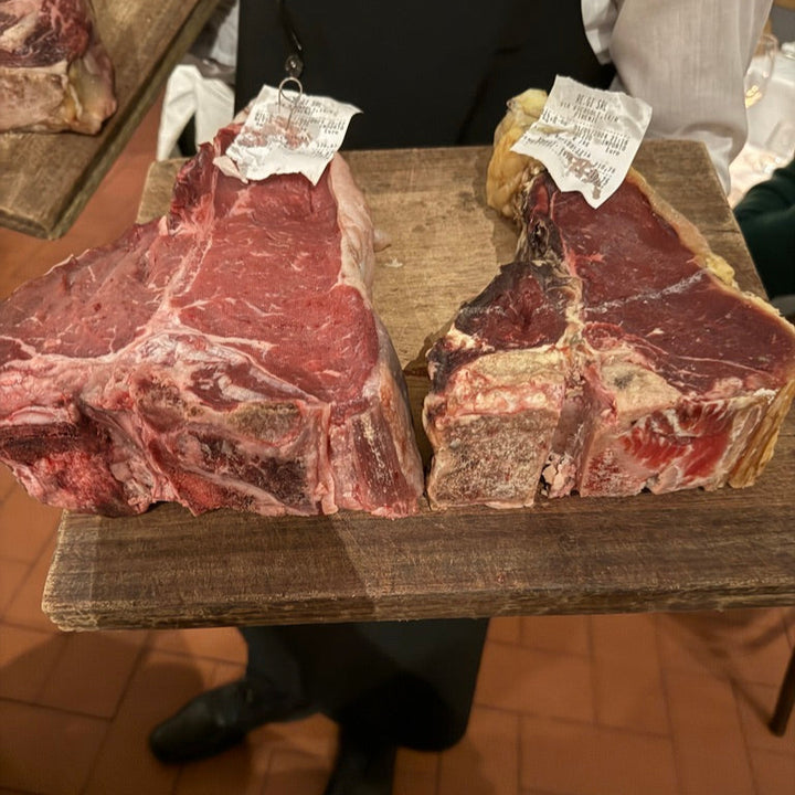 Filete Porterhouse Prime USDA añejado en seco Bistecca alla Fiorentina