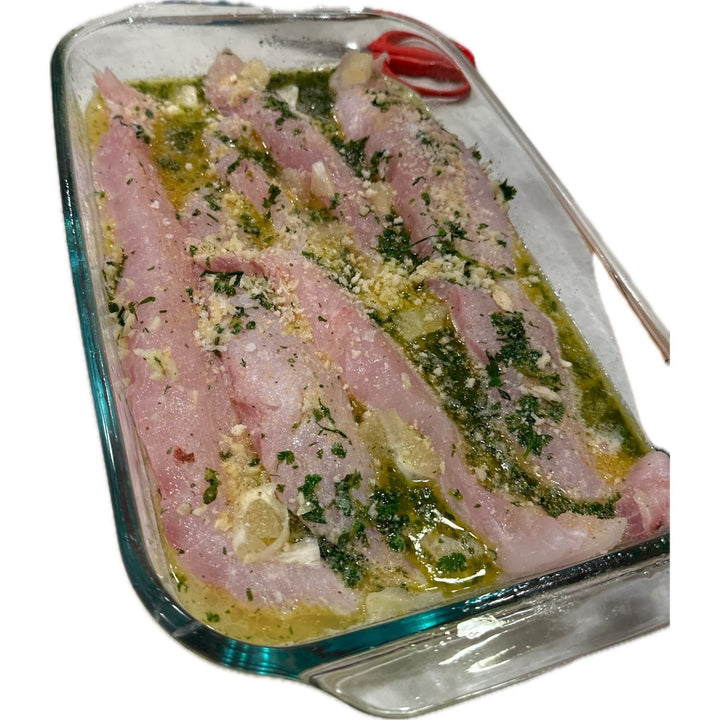 Filete De Fletán Salvaje De Alaska