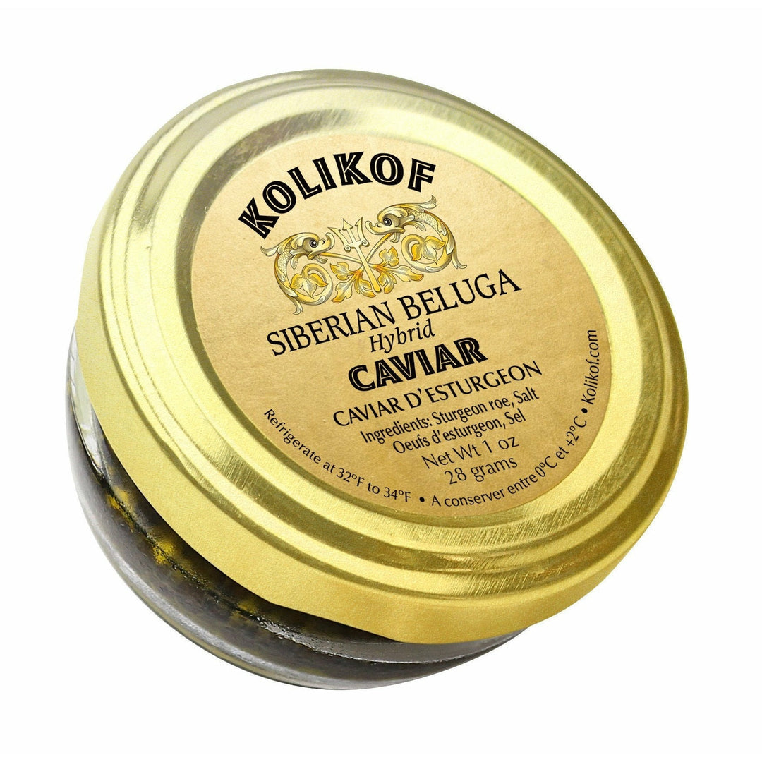 Caviar híbrido de beluga siberiana